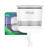 Zigbee NOUS Zigbee Slimme Rookmelder, Foto-elektrische Brandmelder Met App-bediening, 85dB Alarmsignaal, Batterijlevensduur Van 3 Jaar, Compatibel Met Alexa, Google Assistant, Voor Thuis En Op Kantoor