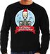 Bellatio Decorations Shoppartners Bv Foute Kersttrui / sweater - Last Christmas I gave you my heart - skelet - zwart voor heren - kerstkleding / kerst outfit XL