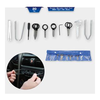 Brilliant Tools Radiodemontageset, 20-dlg