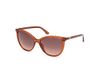 Guess GU00256 Dames Zonnebril Oranje Gradient Brown/CAT3 Vrouw