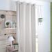 HomeMaison Effen verduisteringsgordijn Ecru Polyester