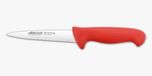 Arcos Serie 2900 - slagermes steakmes - lemmet nitrum roestvrij staal 150 mm - handvat polypropyleen kleur rood