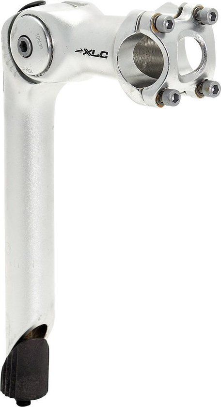 XLC ST-T02 Stuurpen - City/Trekking - Aluminium - Verstelbaar 1" - 25.4mm 180/120mm - Zilver