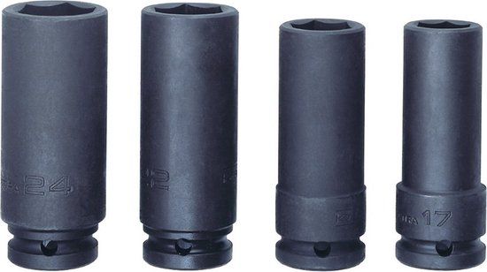 Bahco set lange krachtdopsleutel.1-2 aan. | K7806M/S4