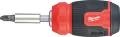Milwaukee 4932492807 Tournevis multi-embouts 8 en 1 Compact Tournevis multi-embouts