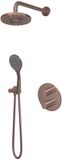 Hotbath Buddy IBS12A set de douche encastrée thermostatique avec 2 voies robinet d'arrêt-inverseur