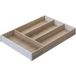 BLUM AMBIA LINE Range-couverts design bois pour Blum Legrabox hauteur M et K, longueur nominale 450 mm / chêne blanc soie