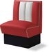 Bel Air Dinerbank Siège individuel HW-70 Rood