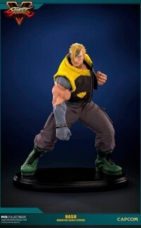 Pop Culture Shock Street Fighter V: Regular Nash 1:4 Statue