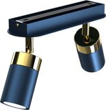 MiLagro Hanglamp JOKER Groen/Goud 3xGU10