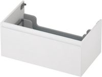 INK - Onderkast 1 Lade Greeploos Gelakt 45gr - 800x450x350 Mm - Mat Wit