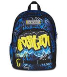 Seven Dual Detach schoolrugzak, blauw, geel, 32 l