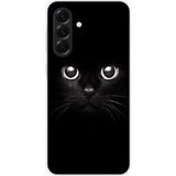 Samsung Galaxy A56 5G Siliconen hoesje - ontwerp yeux de chat