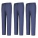 MISEMIYA - Set van 3 uniseks sanitaire broeken, medisch uniform, werkbroek