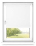 Time4blinds - Rouleau sans cassette, 80x250 cm, blanc neige, commande droite