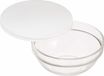 Luminarc Glazen schaal met deksel - 5x stuks - D20 cm