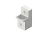 Rittal AX 1485.400 kit de montage Gris clair Polyamide
