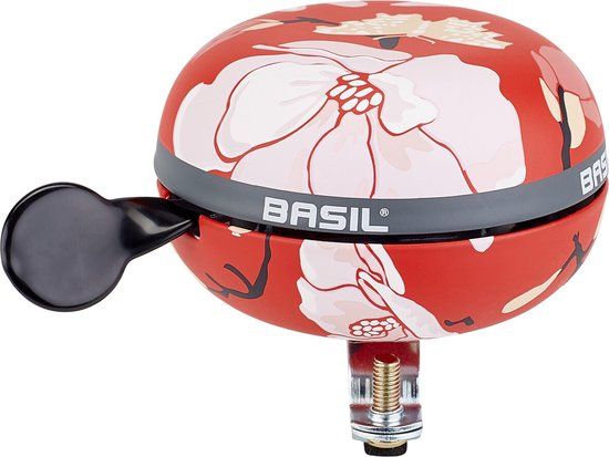 Basil Magnolia Fietsbel - Rood - Poppy red