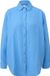 QS s.Oliver QS Blouse Lange Mouw Katoen Blauw Maat 44