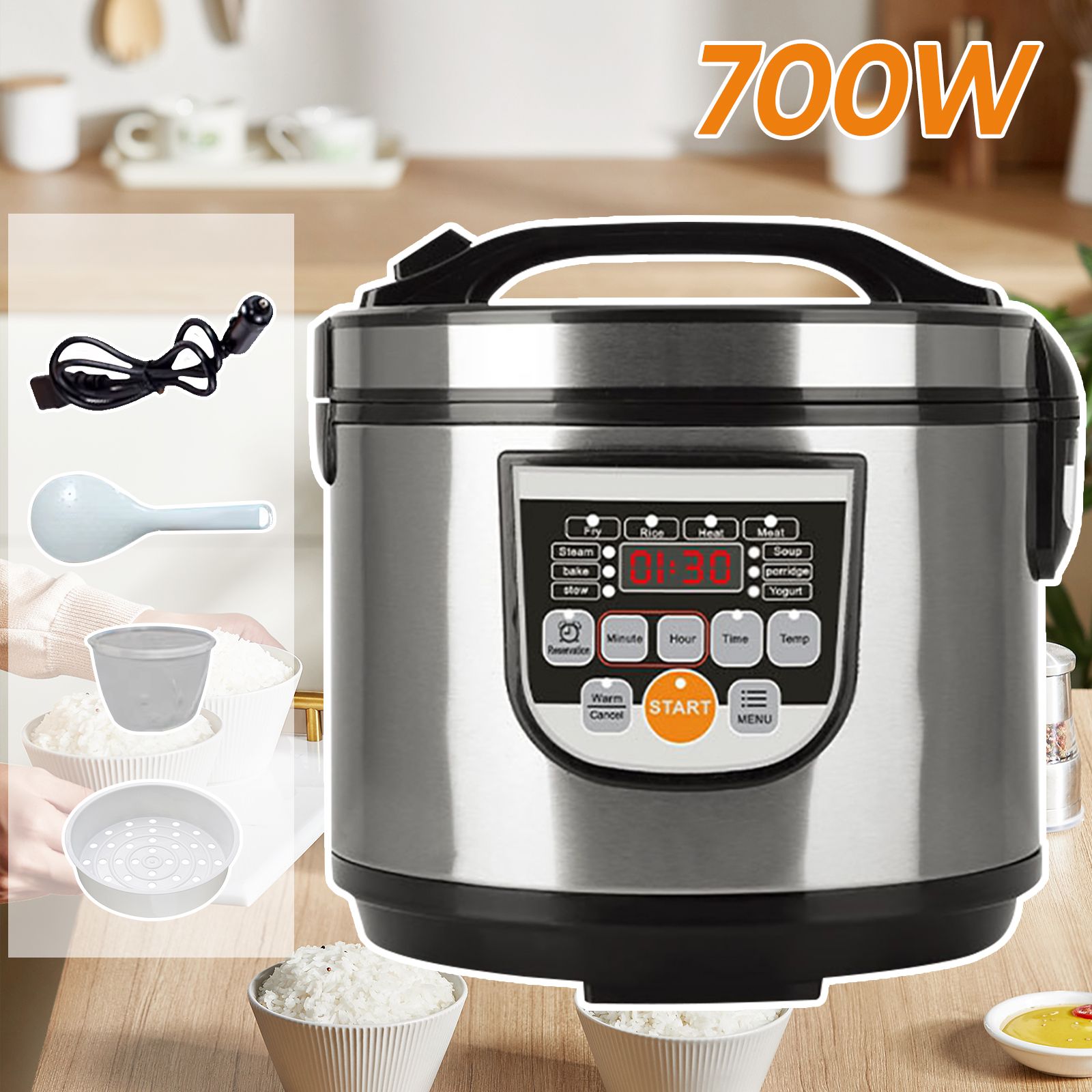 NONE OWJHE 220V 5L 700W Auto Rijstkoker