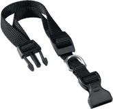 Ferplast Club 56 cm Nylon Zwart Hondenhalsband