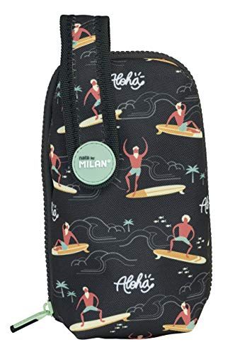 Milan Etui - 19 cm - Zwart