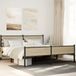 Maison Exclusive - Cadre de lit en métal sans matelas Chêne Sonoma 180x200 cm