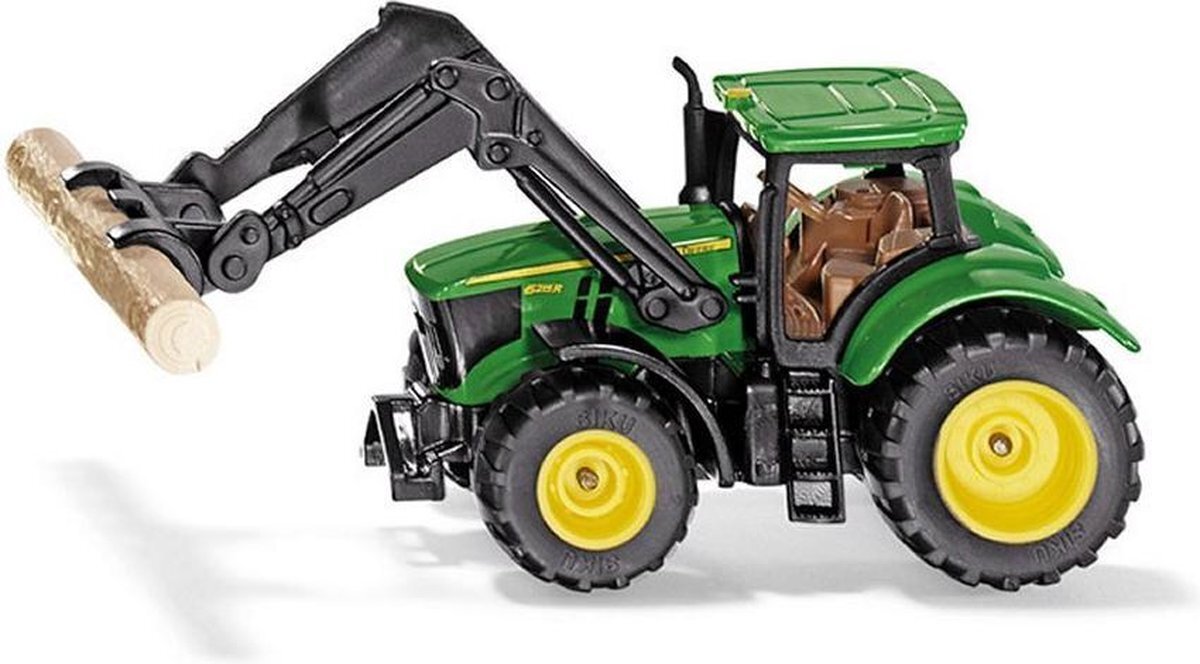 SIKU 1540 John Deere Met Log Grabber