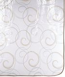 Calitex Fanta tafelkleed PVC goud 200 x 140 cm
