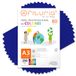 Kleurpapier, verpakking met 250 vellen A3, 80 g, kleurrijk papier voor knutselwerk, printer, scrapbooking, ideaal voor Origami, Papyroflexia, kantoor en school (donkerblauw, 250 h)