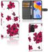 B2Ctelecom Boekhoesje voor Xiaomi Redmi Note 11 Pro 5G/4G Hoesje Blossom Red