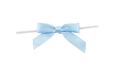 Reliant Ribbon Satijnen strikken voor volwassenen, kleine band, licht, blauw, 100 stuks