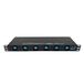 Infitronic INSV1003A - 19 inch 1HE 6-kanaals schakelconsole stekkerdoos stroomverdeler DJ Switch Gaming Power Strip (afzonderlijk schakelbaar en fijne zekering)