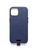 UNTAGS - iPhone 13 Pro Max pallet cover - ledereffect materiaal - zachte microvezel binnenkant anti-kras - blauw