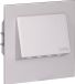 LEDIX Zamel Navi 11-221-12 LED-wandinbouwlamp 0.42 W Warmwit Aluminium