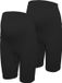 VERO MODA MATERNITY VMMISA HW SEAMLESS BIKER SHORTS NOOS 2P Dames Bermuda shorts Zwart