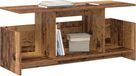 Syfax TV-standaard 102 x 35 x 45 cm Oudhout Bewerkt hout