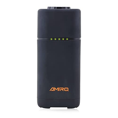 AMIRO Power Bank LX PB74, de meest veelzijdige USB A/C 74,4 Wh externe accu, draagbare oplader met AC-uitgang, enorme energiedichtheid, compatibel met alle modellen mobiele telefoons, computers