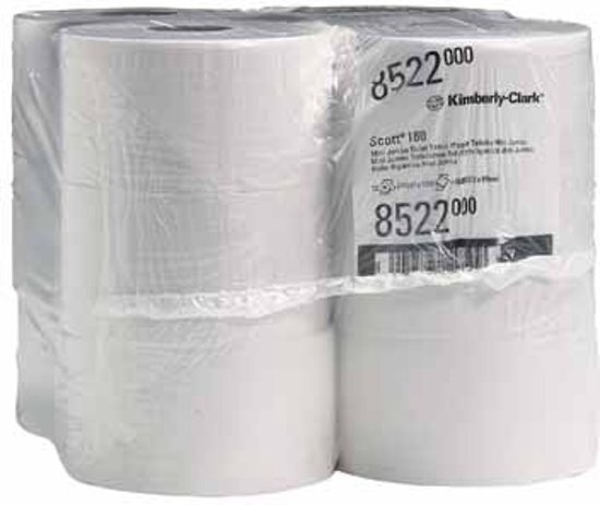 - Scott toiletpapier Performance Mini Jumbo 2-laags 474 vellen pak van 12 rollen