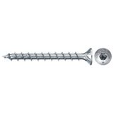 Fischer 400x Power-Fast II FPF II CTF 6 x 50 mm BC verzonken kop met binnenster TX30 volle schroefdraad gegalvaniseerd blauw gepassiveerd - 670454