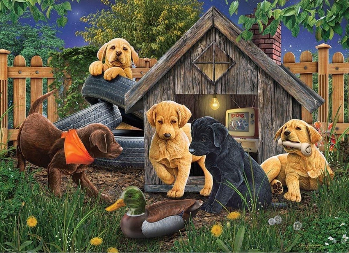 Cobble Hill In The Doghouse legpuzzel 1000