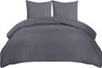 TRANKIELO® Dekbedovertrekset 220x240 cm Gris