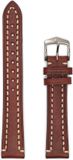 Hirsch Horlogeband Liberty Bruin - Leer - 18mm