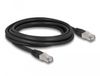 DeLOCK 80128 câble réseau Noir 3 m Cat6a S/FTP