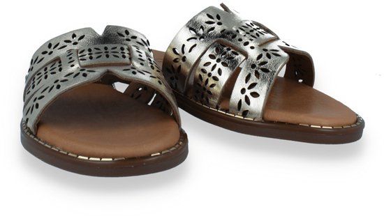 Tango Dames Slipper Audrey 37-b Platino Gold | Goud | Maat: 40