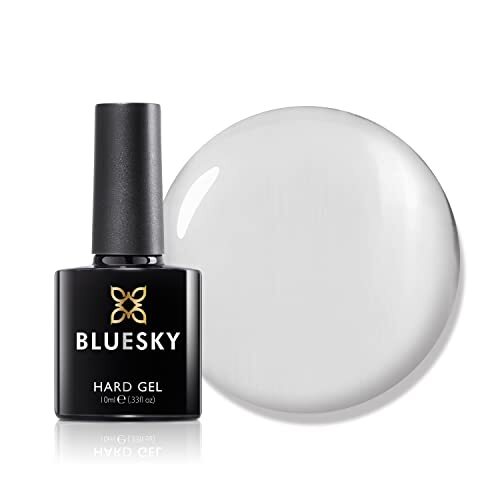 Blue Sky Hard Gel 10 ml, opbouw- en versterkende gel, voor verlengingen en versterking van de natuurlijke nagels, uitharding onder de uv-lamp Hard Gel 01 Clear 10 ml)