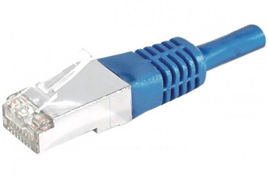 Ex&&&c EXC 858318 netwerkkabel Blauw 2 m Cat6a S/FTP