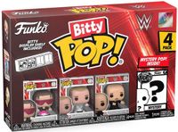 Funko Bitty Pop! WWE - Bret “Hit Man” Hart, Shawn Michaels, “Mean” Gene Okerlund & Mystery Bitty Series 01