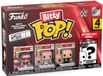 Funko Bitty Pop! WWE - Bret “Hit Man” Hart, Shawn Michaels, “Mean” Gene Okerlund & Mystery Bitty Series 01