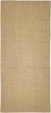 vidaXL - Vloerkleed - 66x150 cm - natuurlijk - sisal